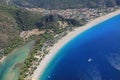 Fethiye beach Royalty Free Stock Photo