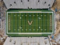 Aerial View Of First Bank Stadium On The Vanderbilt University Campus