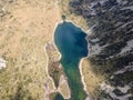 Aerial view of Fish lakes, Rila mountain, Bulgaria