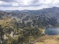 Aerial view of Fish lakes, Rila mountain, Bulgaria