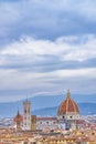 Aerial View Florence, Italy Royalty Free Stock Photo