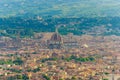 Aerial view of Florence Italy,from Terrazzo Fiesole