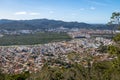 Aerial view of Florianopolis City - Florianopolis, Santa Catarina, Brazil Royalty Free Stock Photo