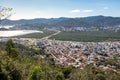 Aerial view of Florianopolis City - Florianopolis, Santa Catarina, Brazil Royalty Free Stock Photo