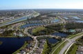 Aerial View Of Florida Highways