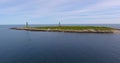 Thacher island lighthouses, Rockport, MA, USA