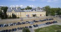 Aerial view of the former Royal Palace, Sofia, Bulgaria