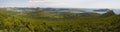 Aerial view from Fort Grpascak, panoramic view from the fortress located on the island of Dugi Otok Royalty Free Stock Photo