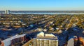 Aerial view of Fort Walton Beach, Florida