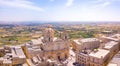 Aerial view of the fortified capital city of Malta Royalty Free Stock Photo