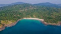 Aerial view of freedom beach in Phuket. Landscape. Thailand. Asia. Nature Royalty Free Stock Photo