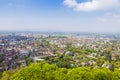 Aerial view of Freiburg im Breisgau, Germany Royalty Free Stock Photo