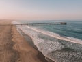 Aerial View of Fresh sunrise morning at the Venice Royalty Free Stock Photo