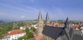 Aerial view on Fritzlar Royalty Free Stock Photo