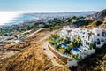 Aerial view of Fuengirola Royalty Free Stock Photo