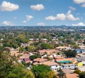 aerial view, Gaborone Botswana, residential district, real estate developer Royalty Free Stock Photo