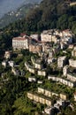 Aerial view of gangtok capital of sikkim