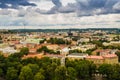 Aerial view from Gediminas tower Royalty Free Stock Photo