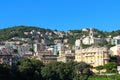 Aerial view of Genoa