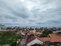 Aerial view of George Town city, Penang. Royalty Free Stock Photo