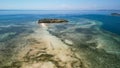 Aerial view of Gili Kere in Lombok, Indonesia Royalty Free Stock Photo