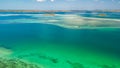 Aerial view of Gili Kere in Lombok, Indonesia Royalty Free Stock Photo