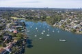 Aerial view of Glades Bay Royalty Free Stock Photo