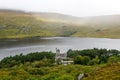 Glenveagh Castle in the middle of Glenveagh National Park, County Donegal, Ireland