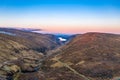 Aerial view of the Glenveagh National Park in County Donegal, Ireland