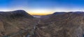 Aerial view of the Glenveagh National Park in County Donegal, Ireland