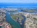 Aerial view of Gold Coast