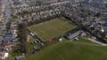 An aerial view of the Goldstar Ground in Felixstowe, Suffolk