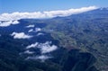 Aerial view of gorge and Cafres plain