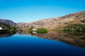 Aerial view of Gougane Barra National Park in County Cork, Ireland Royalty Free Stock Photo