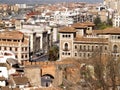 Aerial view of Granada monumental, Spain