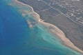 Aerial view of Grand Bahama Island