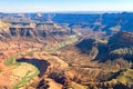 Aerial view of grand canyon national park, arizona Royalty Free Stock Photo