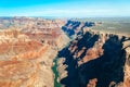 Aerial view of grand canyon national park, arizona Royalty Free Stock Photo