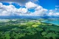 Aerial view of Grande-Terre, Guadeloupe, Caribbean