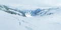 Aerial view of Great Aletsch Glacier, the largest glacier in the Alps and UNESCO heritage Royalty Free Stock Photo