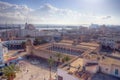 Aerial view on the Great Mosque in Sousse Royalty Free Stock Photo