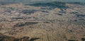 Aerial view of the greek capital athens - panoramic view