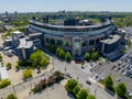 Aerial View Of Guaranteed Rate Field, Home Of The Chicago White Sox Major League Baseball Team Royalty Free Stock Photo