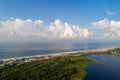 Gulf shores, Alabama on a summer day Royalty Free Stock Photo