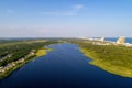 Gulf shores, Alabama on a summer day Royalty Free Stock Photo