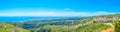 Aerial view of the gulf of manfredonia in Italy....IMAGE