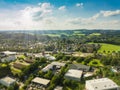 Aerial photo of Gummersbach Royalty Free Stock Photo