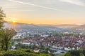 Aerial view of Hann. Munden