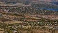 Aerial view of Hartbeespoort Dam Royalty Free Stock Photo