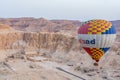 Aerial view of Hatshepsut Temple at sunrise, Luxor, Egypt Royalty Free Stock Photo